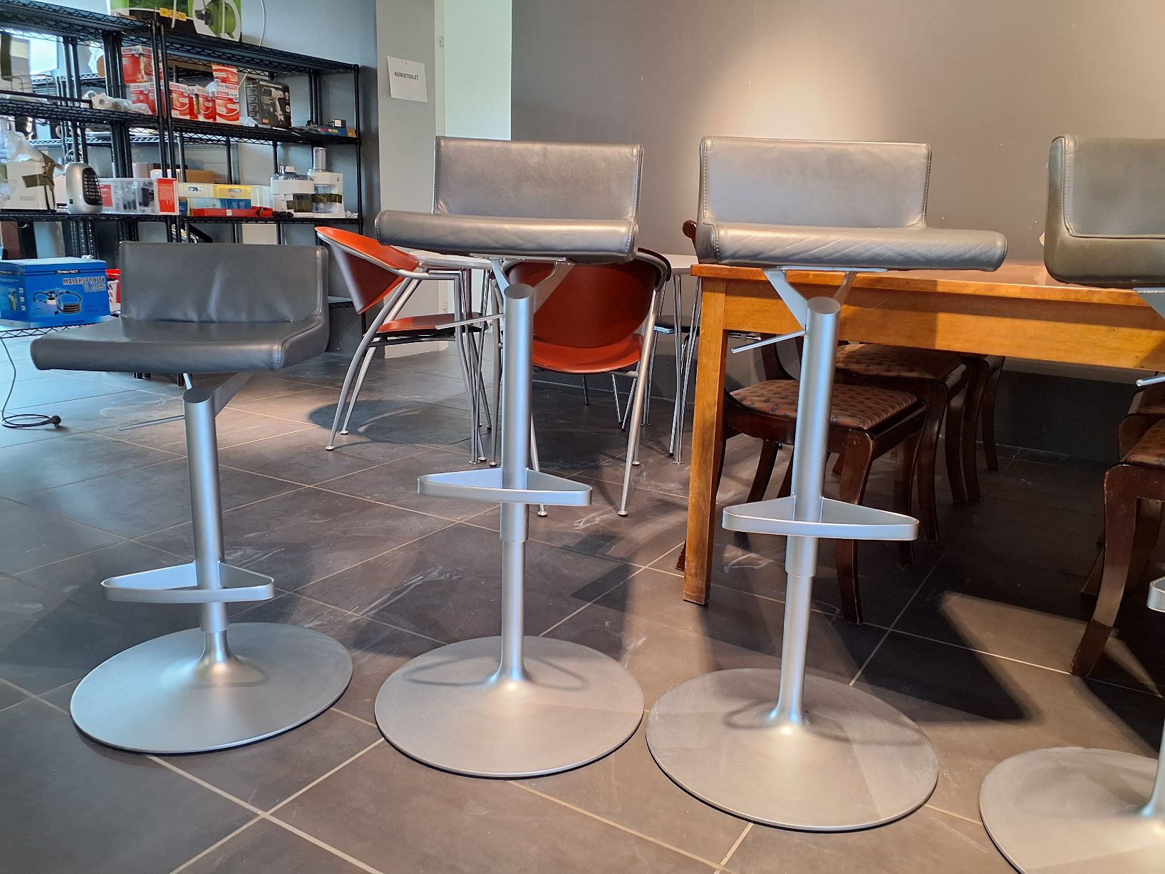 Barstole Rolf Benz 4 stk samlet